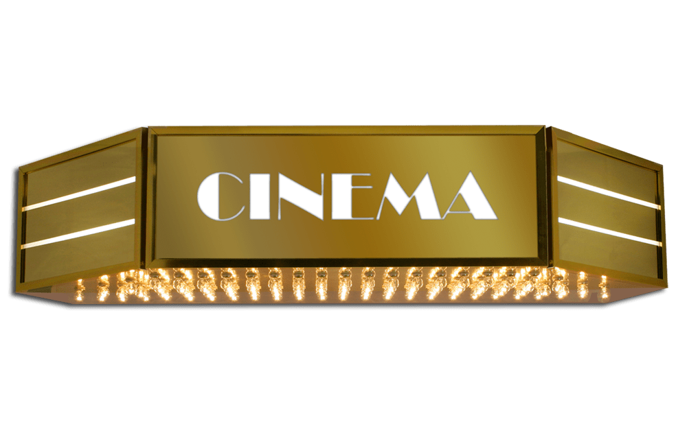 movie sign lights